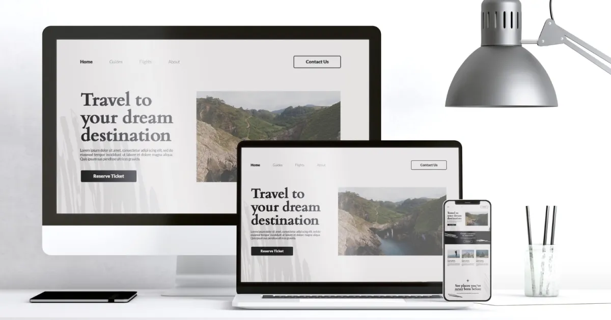 Responsywny web design — strona dopasowana do różnych urządzeń